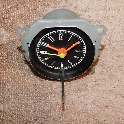 1967 1968 Mustang Fastback Coupe Convertible GT GTA Shelby ORIG DASH GAUGE CLOCK • $179