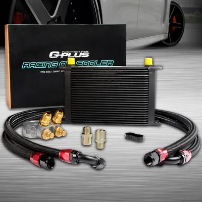$116.29 • Buy 25 Row AN10 Engine Racing Oil Cooler Thermostat Adaptor Kit Fit For Car/Truck