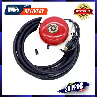 Milton S Bells Red Original Driveway Bell Kit With 50' Signal Hose For Drive • $172.01