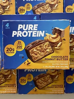 54 Pure Protein Bars - Chocolate Peanut Butter - 20g Protein - Gluten Free • $68
