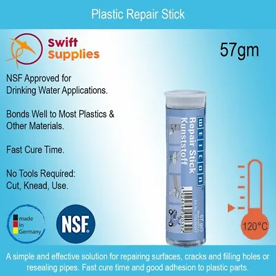 Plastic Repair Stick - Fast Simple & Lasting Repair Epoxy - 57gm • $29.51