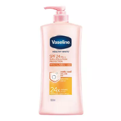 Vaseline Healthy White Sun + Pollution Protection Lotion SPF24 PA++ 320/500Ml • $25.15