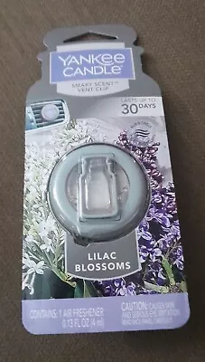 Yankee Candles Car Freshener Smart-Scent Vent Clips Lilac Blossoms • $7.40