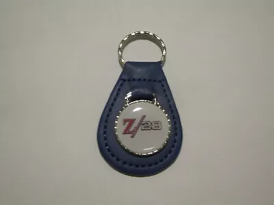 $9.99 • Buy Chevrolet Camaro Z/28 Z-28 Z28 Vintage Emblem Logo Keychain Keyring Blue