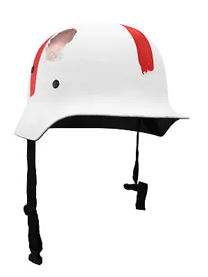 Adult WW2 German Army M35 M1935 Medic Winter Helmet Style Costume Replica • $19.55
