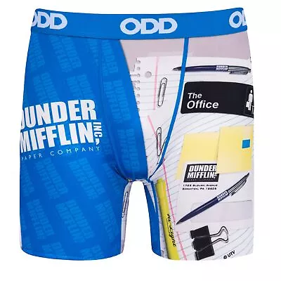 Odd Sox Men's Novelty Underwear Boxer Briefs The Office Dunder Mifflin • $22.99