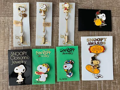 Vintage Snoopy Jewelry By Aviva Pins. Snoopy Belle  Award Pin + More. • $18.99