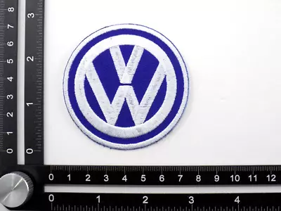 Vw Embroidered Patch Iron/sew On~2-5/8'' Volkswagen Golf Gti Polo Passat Bulli 1 • $6.99