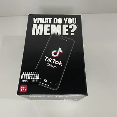 $30 • Buy What Do You Meme Tik Tok Edition Party Card Game