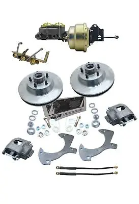 1957-1968 Ford Full Size & Galaxie Front Power Disc Brake Conversion Kit & Valve • $649.99