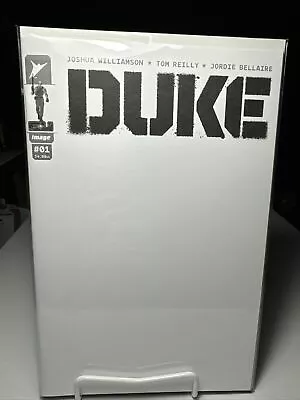 Image Comics DUKE #1 - Blank Variant - 2024 • $8
