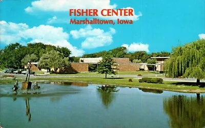 Fisher Center Marshalltown Iowa Chrome Pre-1980 Postcard Unposted • $5.95
