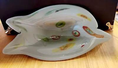 Mid Century Murano 1960s  Millefiori Opalescent Italian Studio Art Glass Murano • $185