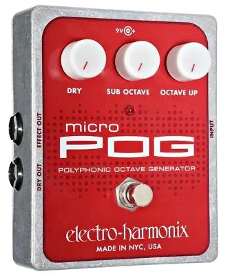 Electro-Harmonix Micro POG Polyphonic Octave Generator • $244.90