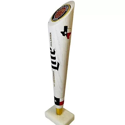 Beer Tap Handle Texas Miller Lite Pilsner Knob Rare Bar Pub Man Cave USED HTF • $89.99