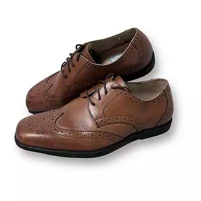 Florsheim Mens Size 7 Tan Leather Casual Dress Shoes • $14.99