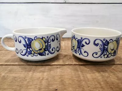 Villeroy & Boch Cadiz Open Sugar Bowl And Creamer • $26.40