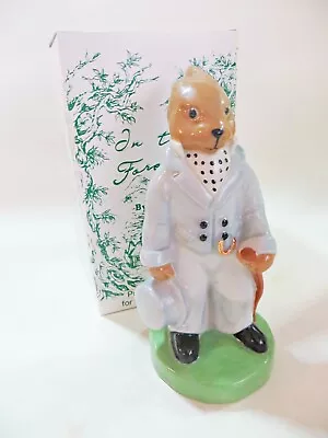 WADE PORCELAIN 'IN THE FOREST DEEP GENTLEMAN RABBIT'. 13.75cm PERFECT/BOXED • £8.99