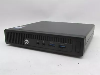 HP 260 G2 DM I3-6100U 2.3GHz 16GB RAM 500GB HDD Windows 10 Pro Mini Desktop • $60