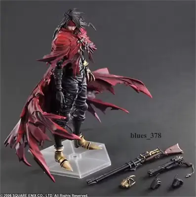 Final Fantasy VII Vincent Valentine  10 In Action Figure Model Toy Ornament Gift • $73.95