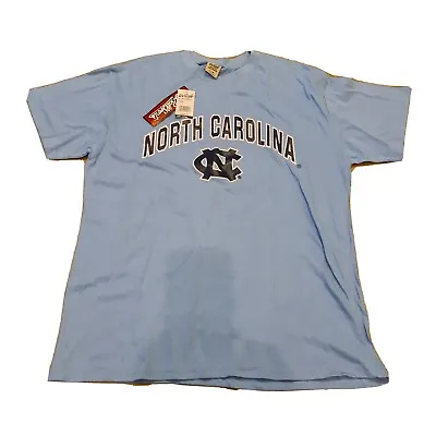 £49.99 • Buy Vintage Big Ball Sports North Carolina Blue T-Shirt NEW OLD STOCK NOS