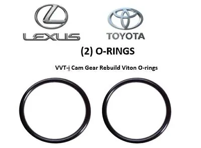 (2) VVT-i Cam Gear Rebuild O-Rings Toyota Lexus GS300 IS300 SC300 2JZ 1JZ VVTI • $23.85