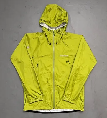 Montbell Rain Hiker Camp Jacket (1128661) Nylon Ripstop Waterproof NWOT? Large • $139.99