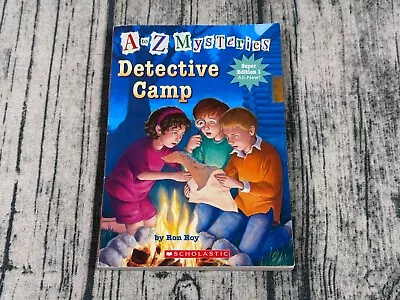 A To Z Mysteries Detective Camp Paperback Book By Ron Roy • $6.19