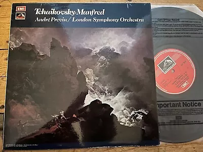 ASD 3018 Tchaikovsky Manfred Symphony Previn HP LIST TAS • £30