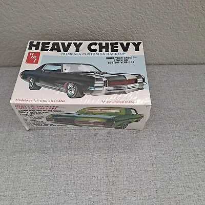 HEAVY CHEVY 70 Impala SS 1/25 Model AMT 338  Box Sealed • $75