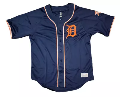 Dynasty MLB Detroit Tigers Blue Men's Baseball Jersey New With Tags • $29.99