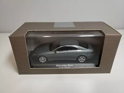 2004 Mercedes CLS Class Perlite Grey Metallic 1/43 MINICHAMPS B66961991 Diecast • $39