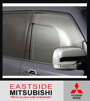 Genuine Mitsubishi Pajero Nm Ns Nt Nw Nx Weathershield Weathershields Set Of 2 • $179.99