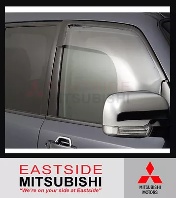 Genuine Mitsubishi Pajero Nm Ns Nt Nw Nx Weathershield Weathershields Set Of 2 • $179.99