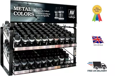 AV Vallejo | Metal Colors - Acrylic Airbrush Colors |  - Full Range Of 19 Colors • £8.50