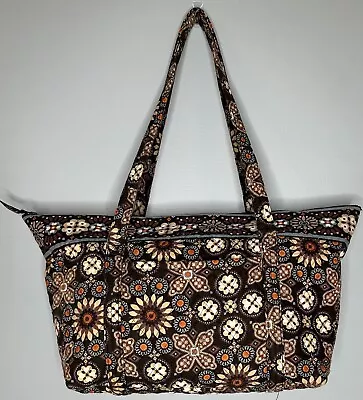 Vera Bradley Brown Tote Retired Pattern Canyon Fall 2012 • $40