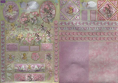 Dufex - 3D Decoupage Twin Pack - Die Cut - Candy Tuft And Phlox - Fairies • £3.59