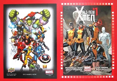 Marvel Now! CUTTING EDGE AUTOGRAPH 103 Stuart Immonen NEW X-MEN 1 COVER COA UDC • $29.95