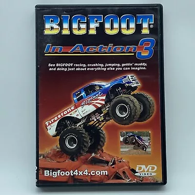 Bigfoot In Action 3 DVD OOP 2008 Touring Monster Truck 4x4 Action Motorsports • $39.95