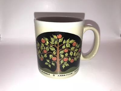 Warren Kimble Otagiri American Folk Art Coffee Mug Apple Tree Japan 12 Oz • $15