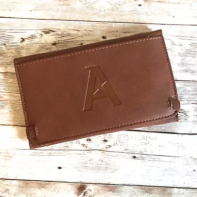 Mea Huna Leather Wrap Wallet Brown Company Branded Achievers  • $7