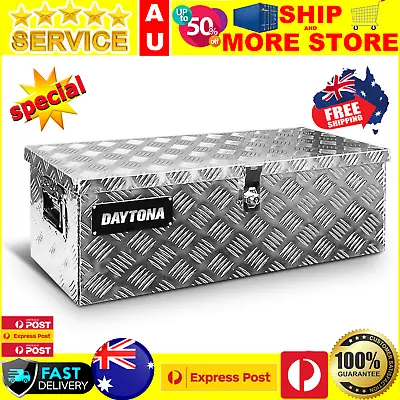 $136.70 • Buy Aluminium Ute Tool Box Storage Truck Trailer Heavy Duty Lock Organiser Toolbox