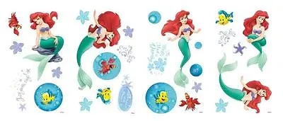 Disney Princess Ariel The Little Mermaid Wall Sticker Girl's Room Wall Decal  • $16.99