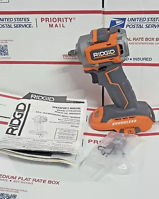 Ridgid R87207B 18V SUB-COMPACT BRUSHLESS 3/8 IN IMPACT WRENCH - New • $87.87