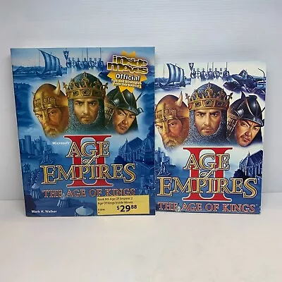 2x Mark H. Walker Age Of Empires II Age Of Kings Paperback Books Bundle Lot • $49.90