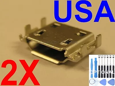 2X Lot Micro USB Charging Sync Port For Samsung Galaxy S2 SGH-T989 SCH-R760 USA • $3.79