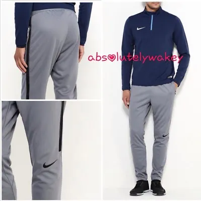 NIKE Dry Strike Track Pants Trousers Sweatpants Dri-FIT Football Cool Grey  • $93.60