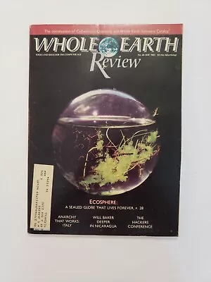 Whole Earth Review   No 46 May 1985  ECOSPHERE • $9.99