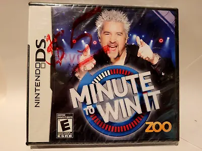 Minute To Win It  (Nintendo DS 2010) BRAND NEW FACTORY SEALED • $8.99