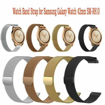 Milanese Magnetic Watch Band Adjustable For Samsung Galaxy Watch 42mm SM-R810 • $30.72